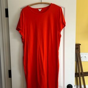 J.crew simple t-shirt dress.